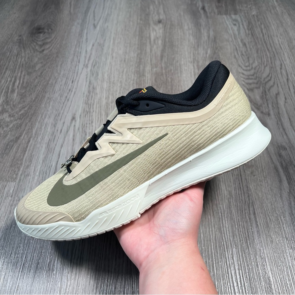 New Nike Vapor Pro 3 Heritage Tennis Shoes Desert Khaki HV1483-200 Men's Sz 11.5